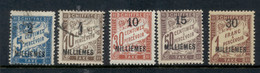 Alexandria 1922 Postage Dues MLH/FU - Neufs