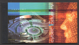 2002  Cyberindustry  Prestige Booklet  Includes 2 Souvenir Sheets - Postzegelboekjes