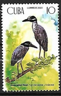 Cuba - MNH ** 2021 :   Yellow-crowned Night Heron  -  Nyctanassa Violacea - Otros