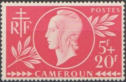 CAMEROUN  N° 265 * < ENTRAIDE FRANCAISE 1944 < SERIE De LONDRES - Marianne De Dulac Et Croix De Lorraine - 1944 Entraide Française