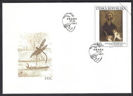 CZECH REPUBLIC 2013 FDC - Works Of Art, Portrait, First Day Cover - FDC