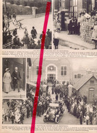 Orig. Knipsel Coupure Tijdschrift Magazine - Heerlen - Bezoek Koningin Aan Staatsmijn Emma - 1917 - Ohne Zuordnung