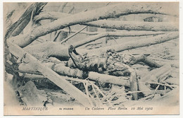 CPA - MARTINIQUE - SAINT-PIERRE De La Martinique - Un Cadavre - Place Gertin - 10 Mai 1902 - Other & Unclassified