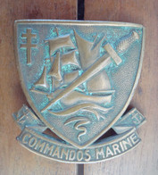 Insigne Béret Commandos Marine N°1771  - Indochine. - Navy