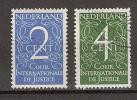 NVPH Nederland Netherlands Pays Bas Niederlande Holanda 25-26 Used Dienstzegel, Service Stamp, Timbre Cour, Sello Oficio - Dienstzegels