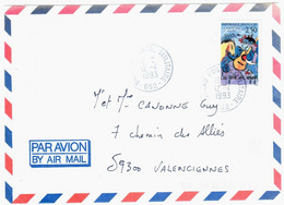 BUREAU POSTAL MILITAIRE 652 Lettre 2,50 F Les Gens Du Voyage Yv 2784 Ob 12 4 1993 Exp 102° EPC - Bolli Militari A Partire Dal 1900 (fuori Dal Periodo Di Guerra)