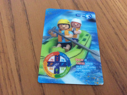 Carte Playmobil 2021 Geobra "N°51 - RAFTING" 3D - Altri & Non Classificati