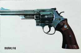 ►  Revolver / Colt  SMITH & WESSON  (Carte Postale / Postcard) - Armes Neutralisées