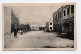 Delcampe - - CPA DJIBOUTI - Rue Du Port - - Dschibuti