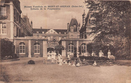 76-MONT-SAINT-AIGNAN- MAISON FAMILIALE , ENFANTS DE LA POUPONNIERE - Mont Saint Aignan