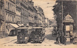 76-ROUEN- LA RUE JEANNE D'ARC - Rouen