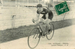 Emile FRIOL * Coureur Cycliste Né à Lyon * Sprinter Français * Cyclisme Vélo Pneu Hutchinson - Cyclisme