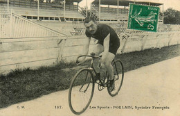 Gabriel POULAIN * Coureur Cycliste Né à St Hélier * Sprinter Français * Cyclisme Vélo Pneu Hutchinson - Cycling