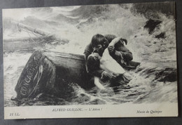 CPA 29 QUIMPER - Musée - Peinture D'Alfred Guillou - L'Adieu - LL 12 - Réf. B 292 - Quimper