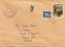 Ireland , Eire ,   1981 , Land Law Act , Police ,  Baile Atha Cliath Postmark - Storia Postale