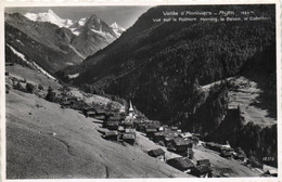 ANNIVIERS - AYER - VALLEE D'ANNIVIERS - VUE SUR LE ROTHORN MOMING - LE BESSO - LE GABELHORN - Ayer