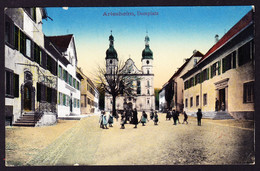 Um 1915 Mit Feldpost Gelaufene AK: Domplatz In Arlesheim. Minime Gebrauchsspuren. - Arlesheim