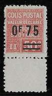 France Colis Postaux N°91 - Neuf * Avec Charnière - TB - Mint/Hinged