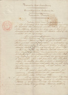 Manuscript Oudenaarde/Bevere 1848 - Verkoopakte Van Landgoederen (U730) - Manuscripts