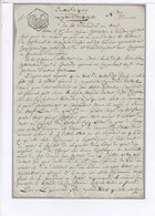Manuscript 1802 - Heusden/Destelbergen/Oosterzele - Brief Justice De Paix (U587) - Manuscritos