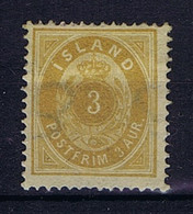 Iceland: 1882 Mi Nr 12 MH/*, Mit Falz, Avec Charnière 12.75 Pefo - Nuovi