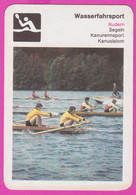264351 / Sport Wasserfahrsport - Rudern , Rowing , Aviron  , Card - 7.0 X 10.0 Cm. - Aviron