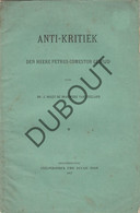 Dendermonde 1867 Anti-Kritiek - Den Heere Petrus Comestor Gewijd (U97) - Antique