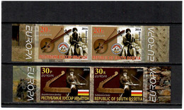 South Ossetia . EUROPA CEPT 2014 . Musical Instruments. Imperf. 4v. - 2014