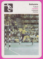 264356 / Sport Ballspiele - Handball Handball Hand-Ball  Balonmano  , Card - 7.0 X 10.0 Cm. - Pallamano