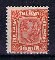 Iceland: 1907 Mi Nr 53  MH/*, Mit Falz, Avec Charnière - Nuovi