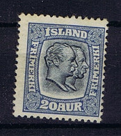 Iceland: 1915 Mi Nr 82 MH/*, Mit Falz, Avec Charnière - Unused Stamps