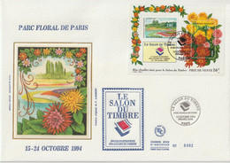 France FDC Grand Format 1994 Parc Floral BF 16 - 1990-1999