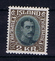 Iceland: 1931 Mi Nr 166 MH/*, Mit Falz, Avec Charnière - Neufs