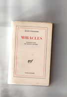 Alain-Fournier. Miracles. Introduction De Jacques Rivière. - Klassische Autoren