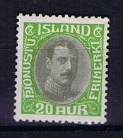 Iceland: Dienst / Service  Mi Nr 62 MH/*, Mit Falz, Avec Charnière - Dienstmarken