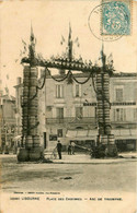 Libourne * La Place Des Casernes * Arce De Triomphe * Café De La Renaissance * Fête - Libourne