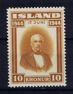 Iceland: Mi Nr 236 MNH/** Sans Charniere. Postfrisch 1944 - Nuovi