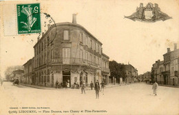 Libourne * La Place Decazes * La Rue Chanzy * La Rue Pline Parmentier * Café Richelieu - Libourne