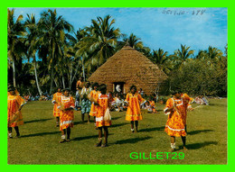 NOUMEA, NOUVELLE CALÉDONIE - FOLKLORE MELANESIEN - ÉCRITE EN 1979 - ANIMÉE DE DANSEUSES - ÉDITIONS SOLARIS - - New Caledonia