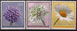2015 Liechtenstein Mi. 1755-7  **MNH . Magerwiesenblumen - Neufs