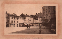 Bourg De Péage (Drôme) Place Du Marché - Collection Klein - Carte N° 10 De 1923 - Bourg-de-Péage