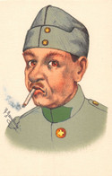 Armée Suisse - Militaire - Schweizer Armee - Soldaten - Soldat - R. Gautschi - Fumeur Raucher - Cigarette - Caricature - Sonstige & Ohne Zuordnung