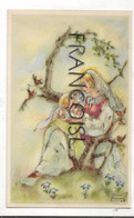 Vierge Et Enfant Jésus. Signée Erna Maison. Coloprint Spécial 4501 - Otros Ilustradores