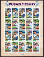 USA 2006 Baseball Sluggers Sheetlet Of 20, MNH, SG 4622/5 (USD) - Nuevos