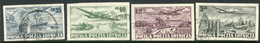 POLAND 1952 Aircraft Imperforate  Used Michel 728-31B - Used Stamps