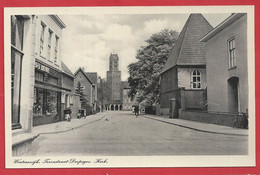 NL.- WINTERSWIJK. TORENSTRAAT - DOOPGEZINDE KERK -. GEMEENTEHUIS. ALBERT HEIJN. Boekhandel G.J. Albrecht - Foto Mantel. - Winterswijk