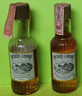 2 MIGNONNETTES - SOUTHERN COMFORT - Apéritif Alcool Liqueur - Années 80 - Pour Collection Non Buvable /31 - Miniature
