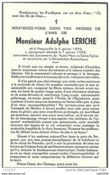 VESQUEVILLE ..-- Mr Adolphe LERICHE , Né En 1896 , Décédé En 1955 . - Saint-Hubert