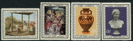Cuba 1964 National Museum Art Paintings Set Lightly Mounted Mint. - Ungebraucht