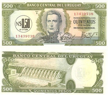 Uruguay P54, .5 Nuevo Pesos General José Artigas / Dr.-Gabriel-Terra Dam, 1975 - Uruguay